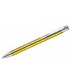 Automātiskā lodīšu pildspalva KOSMOS, 0,7 mm, dzeltens korpuss, zila