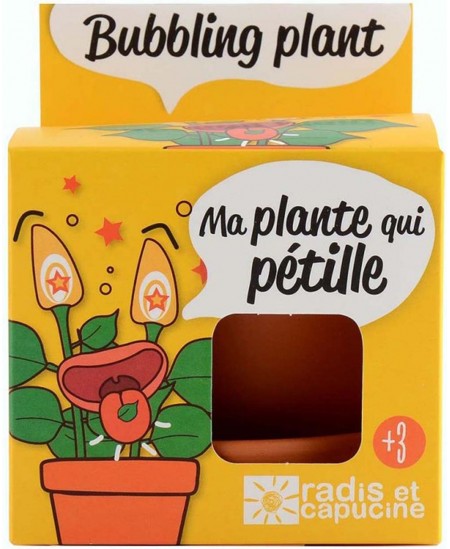 Burbuļaugu audzēšanas komplekts RADIS et CAPUCINE