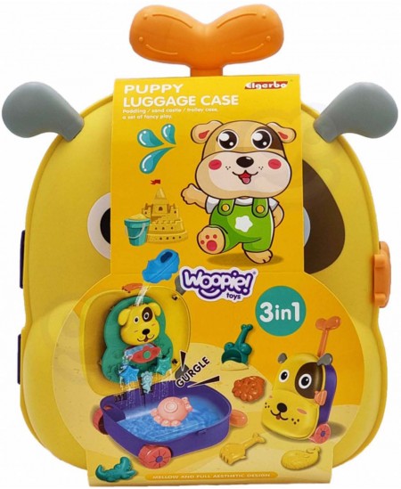 Ūdens un smilšu komplekts-koferis 3 in 1 WOOPIE Sunītis