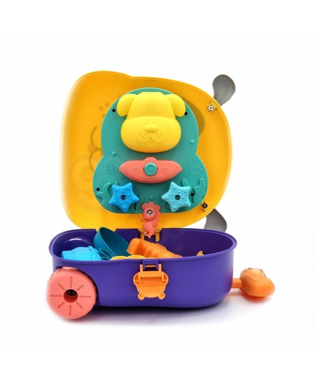 Ūdens un smilšu komplekts-koferis 3 in 1 WOOPIE Sunītis