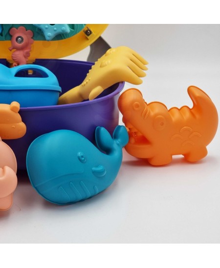 Ūdens un smilšu komplekts-koferis 3 in 1 WOOPIE Sunītis