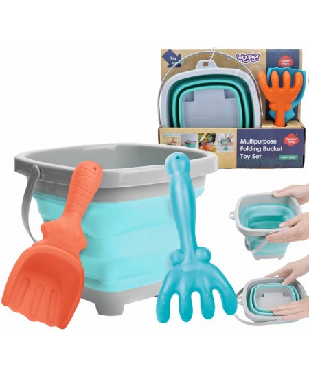 WOOPIE saliekamais spainis un instrumentu komplekts, zils