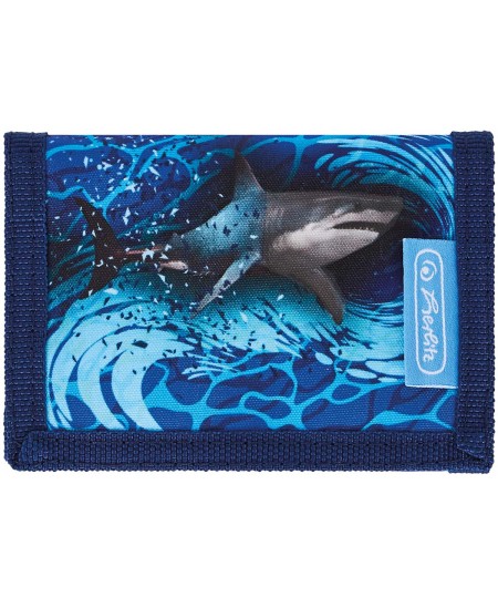 Bērnu maciņš HERLITZ Blue Shark