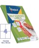 Etiķešu uzlīmes FOPI 105x148 mm, A4, 4 uzlīmes lapā, 100 lapas