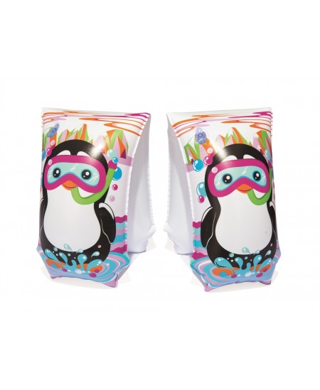 Peldēšanas piedurknes bērniem BESTWAY Aquatic Life, 30x15 cm, no 5 gadu vecuma.