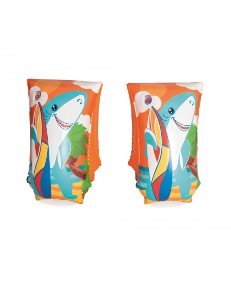 Peldēšanas piedurknes bērniem BESTWAY Aquatic Life, 30x15 cm, no 5 gadu vecuma.