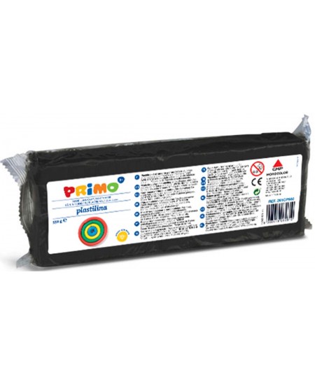 Plastilīns PRIMO, melns, 550 g