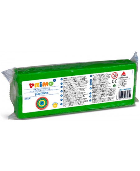Plastilīns PRIMO, zaļš, 550 g