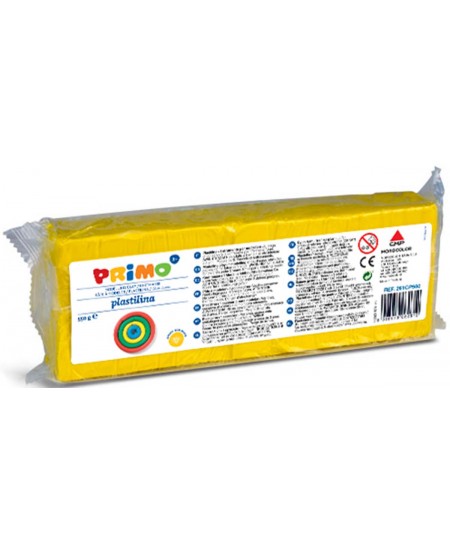 Plastilīns PRIMO, dzeltens, 550 g