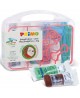 Plastilīna PRIMO Dog set, ar piederumiem, 5 krāsas
