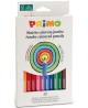 Krāsainie zīmuļi PRIMO Jumbo, 12 krāsas
