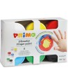 Pirkstu krāsas PRIMO, 6 krāsas, 6x50 g