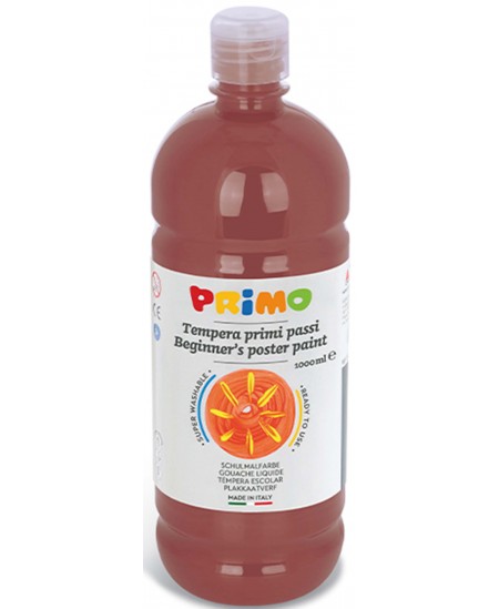 Guaša PRIMO, brūna krāsa, 1000 ml