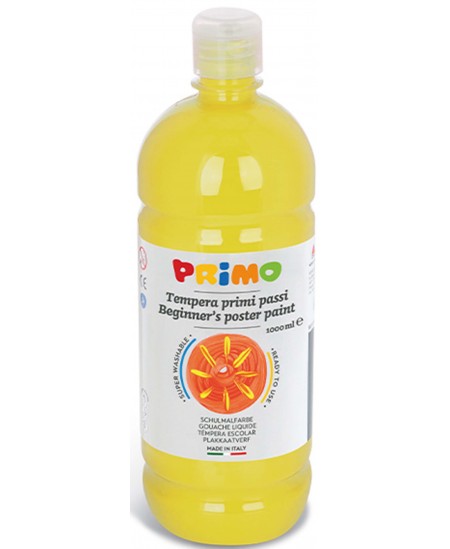 Guaša PRIMO, citrona krāsa, 1000 ml