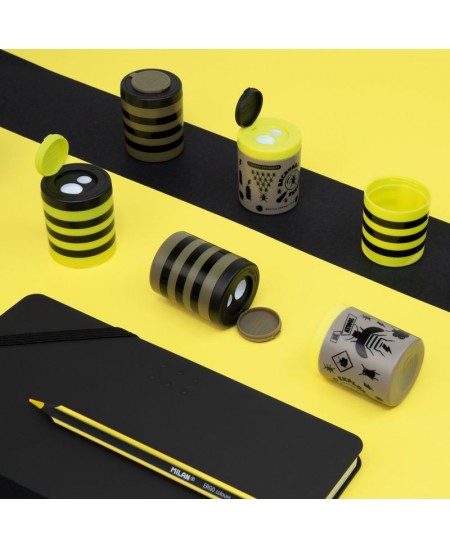 Asināmais ar konteineru MILAN Be Atomic, diviem caurumiem