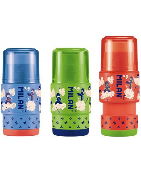 Dzēšgumija ar aizsargvāciņu un asināmo MILAN Extension Ninjutsu Special Series