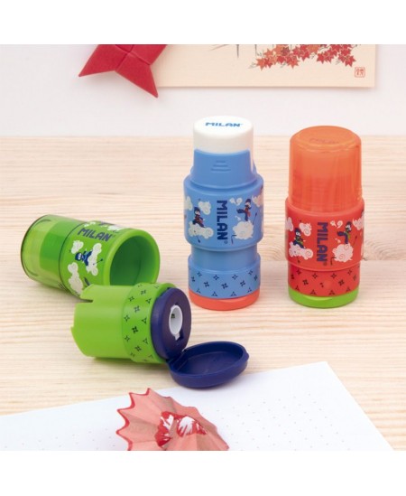 Dzēšgumija ar aizsargvāciņu un asināmo MILAN Extension Ninjutsu Special Series