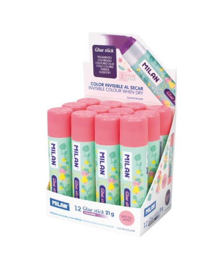 Līmes zīmulis MILAN Fairy Tale, 21 g, violets