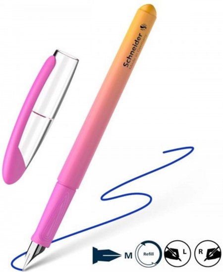 Pildspalva SCHNEIDER Voyage, rozā korpuss
