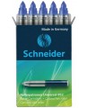 Kapsulas pildspalvai SCHNEIDER 852, zilas, 5 gab.