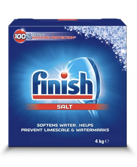 Sāls trauku mazgājamajām mašīnām FINISH, 4 kg
