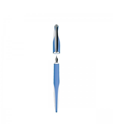 Pildspalva HERLITZ My Pen Style Baltic Blue, zils/balts korpuss