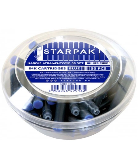 Tintes kapsulas STARPAK, zilas, 50 gab.
