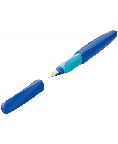 Pildspalva Pelikan Twist Deep Blue, zils korpuss