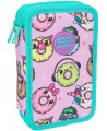 Penālis COOLPACK Happy Donuts, divi nodalījumi, piepildīts