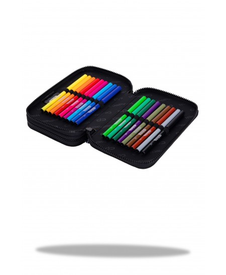 Penālis COOLPACK Big City, divi nodalījumi, piepildīts