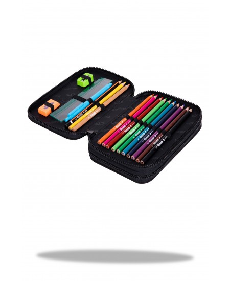 Penālis COOLPACK Big City, divi nodalījumi, piepildīts