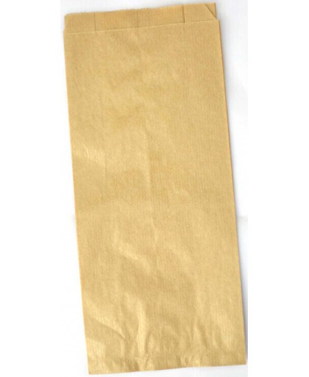 Papīra iepakojuma maisiņi 160 x 60 x 340 mm, Kraft, brūni, 250 gab.