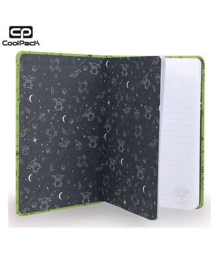 Piezīmju grāmatiņa COOLPACK Mandalorian, A5, 80 lapas