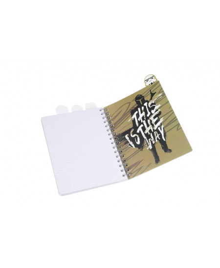 Piezīmju grāmatiņa COOLPACK Mandalorian, A5, 100 lapas