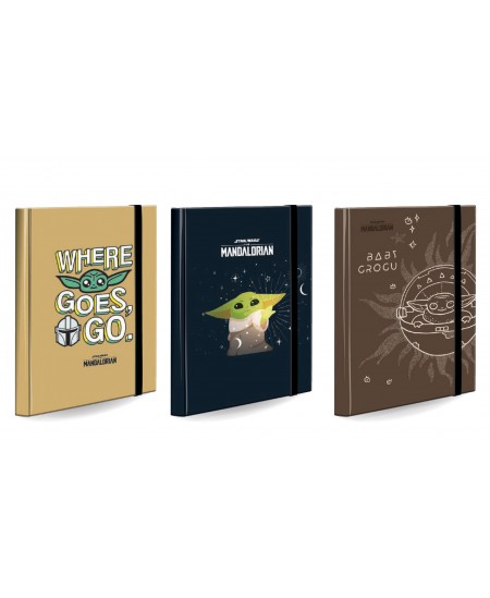 Mape ar gumiju COOLPACK Mandalorian, kartona, A4