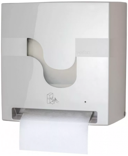 Papīra dvieļu turētājs CELTEX Megamini Formatic Autocut, 92680, balts