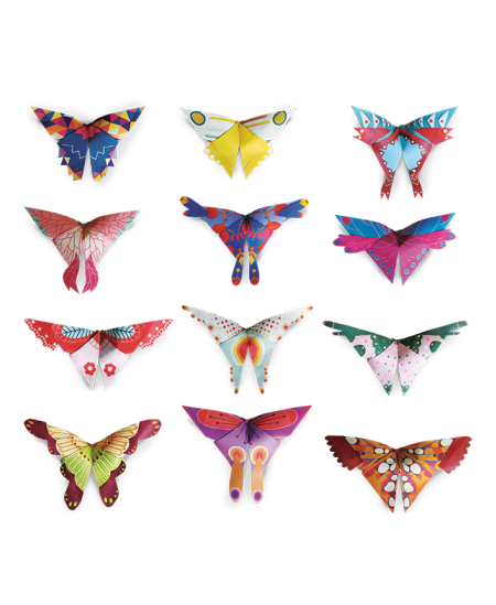 Origami komplekts LUDATTICA Taureņi