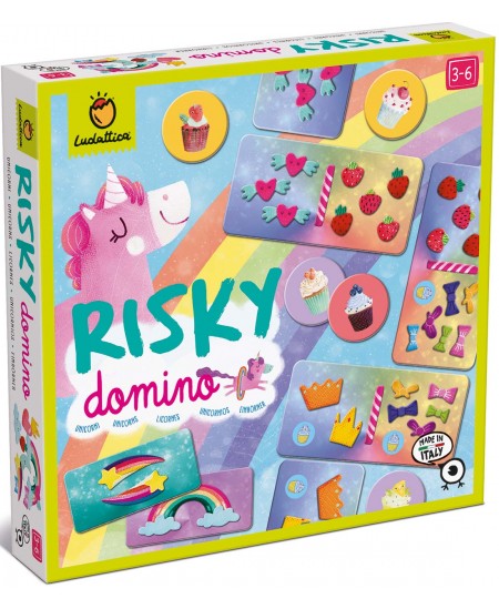 Spēle LUDATTICA Risky Domino Vienradži