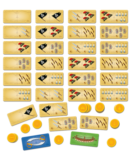 Spēle LUDATTICA Risky Domino Pirāti