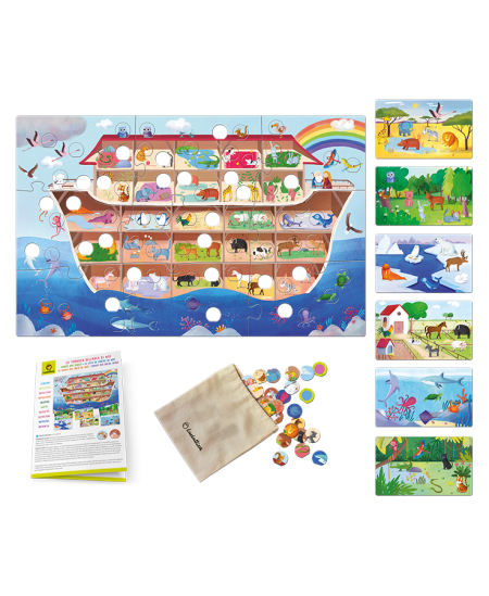 Galda spēle LUDATTICA „Noasa šķirsta bingo“