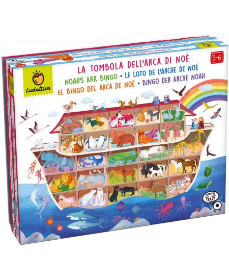 Galda spēle LUDATTICA „Noasa šķirsta bingo“
