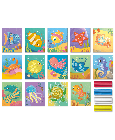 Plastilīna komplekts LUDATTICA Let´s Decor