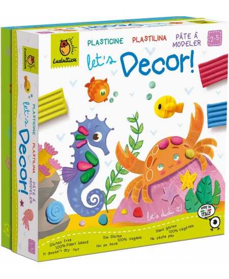 Plastilīna komplekts LUDATTICA Let´s Decor