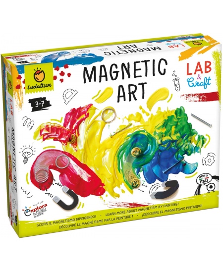 Zīmēšana ar magnētu LUDATTICA Magnetic Art