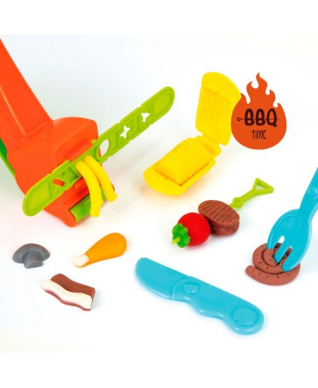 Modelēšanas komplekts ar piederumiem MILAN Barbekjū, 8 krāsas