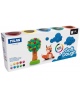 Plastilīns MILAN, 10 krāsas