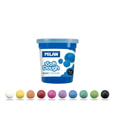 Plastilīns MILAN, 10 krāsas