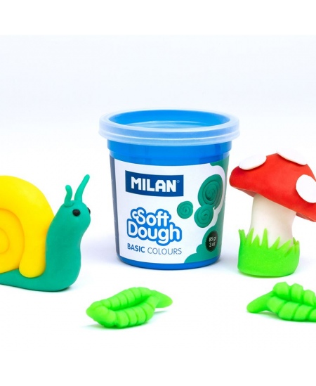 Plastilīns MILAN, 10 krāsas