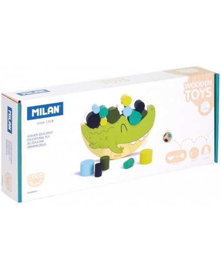 Koka attīstošā rotaļlieta MILAN Coco Balance