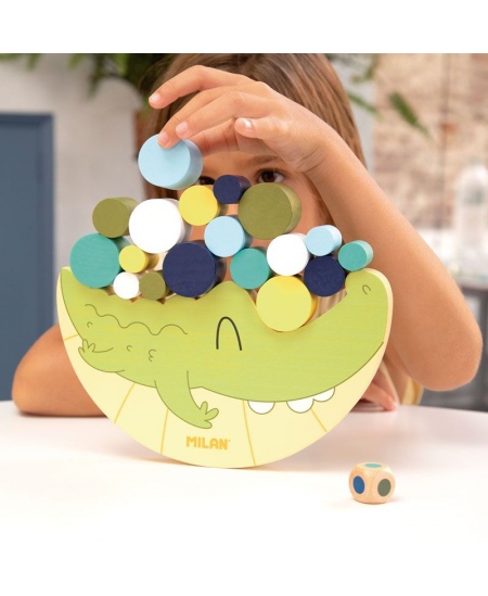 Koka attīstošā rotaļlieta MILAN Coco Balance